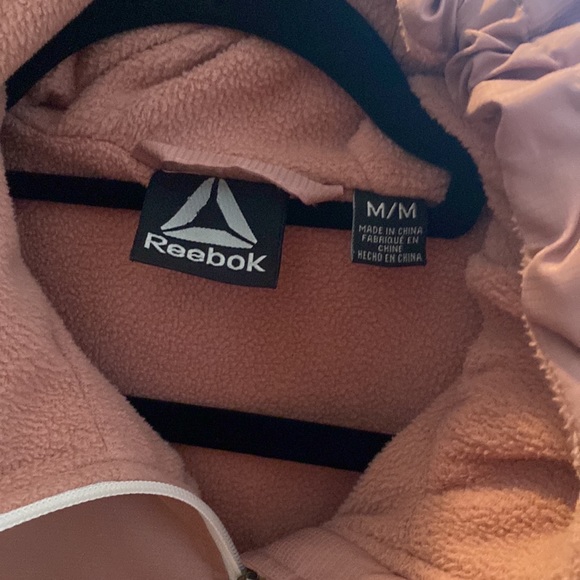 Rose pink Reebok Jacket size women’s medium - Picture 3 of 8